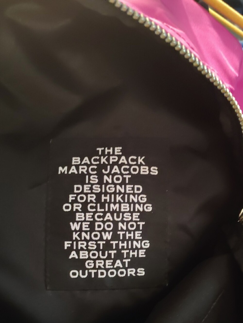 Marc Jacobs Pink Nylon Mini Backpack - Picture 6 of 8